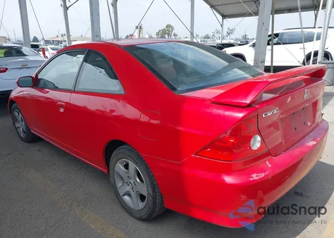2004 Honda Civic Ex z USA, uszkodzony, nr VIN 1HGEM22034L062727